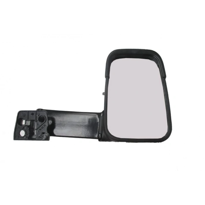 FORD TRANSIT- 93/96; KAPI AYNASI SAĞ UZUN KOLLU SİYAH (ŞAPKALI TİP) (ER AYNA)