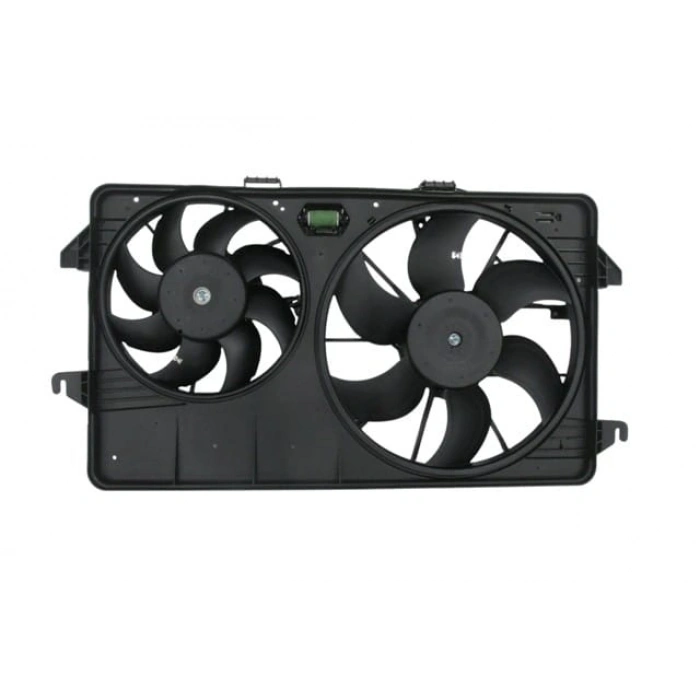 FORD TRANSIT CONNECT- 02/09; RADYATÖR VE KLİMA FAN DAVLUMBAZI KOMPLE ÇİFTLİ 1.8 TDCİ (MOTORLU) ORİS