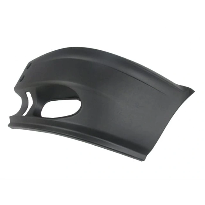 FORD TRANSIT- V184- 02/06; ÖN TAMPON UCU SOL SİYAH (SİS DELİKLİ) (EUROBUMP)