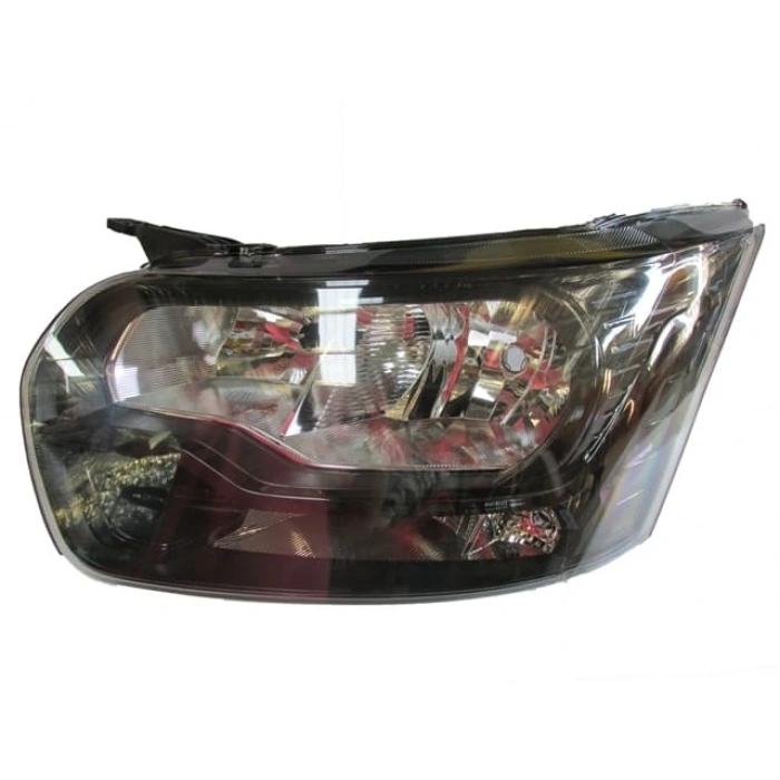 FORD TRANSIT- V363- 14/19; FAR LAMBASI SOL ELEKTRİKLİ/MOTORLU SİYAH ÇERÇEVELİ (AYFAR) (E MARKLI)