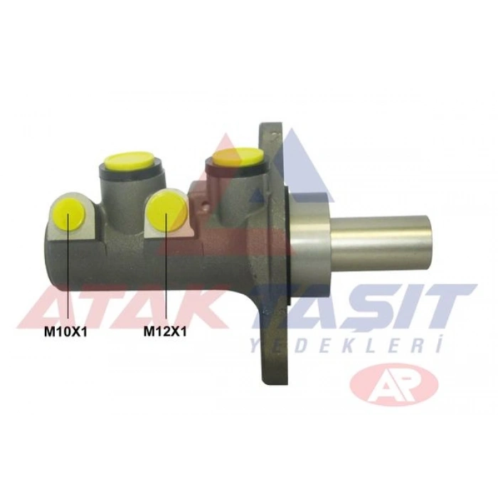 FREN ANA MERKEZ ALUMINYUM 25,4 mm CITROEN BERLINGO 1.6 HDI 2008- / PEUGEOT PARTNER TEPEE 1.6 HDI 2008-