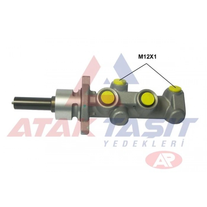 FREN ANA MERKEZI ALUMINYUM 23,81 mm (ESPSIZ) CITROEN C4 1.6 - 1.6 HDI - 2.0 - 2.0 HDI M-T 2004-2009/ PEUGEOT 307 1.6 - 1.6 HDI - 2.0 HDI - 2.0i M-T 2000-2007