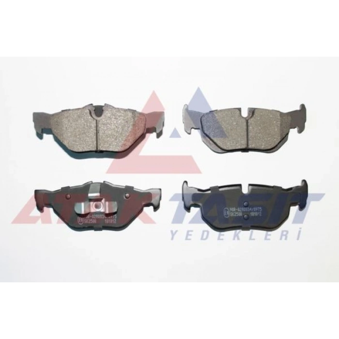 FREN BALATA ARKA BMW 3 SERISI (E90) 320 D 2005-2011/ 316 i 2005-2011/ 320 i 2005-2011/ 318 D 2005-2011/ 1 SERISI (E81) 116 i 2004-2012/ 118 i 2004-2012/ 120 i 2004-2012/ X1 (E84) 1.6i 2011-