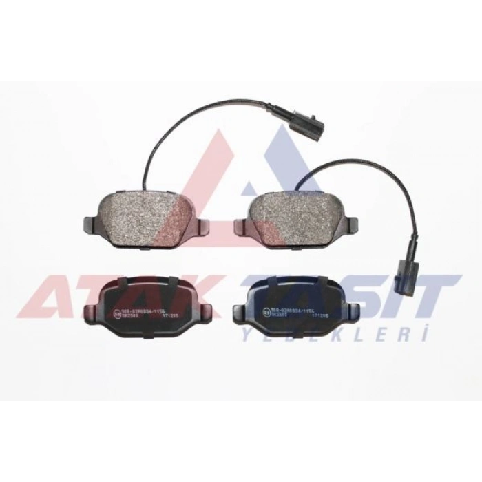 FREN BALATA ARKA CIFT FISLI FIAT LINEA (323) 1.6 MJT 2010- / LINEA (323) 1.4 2010-