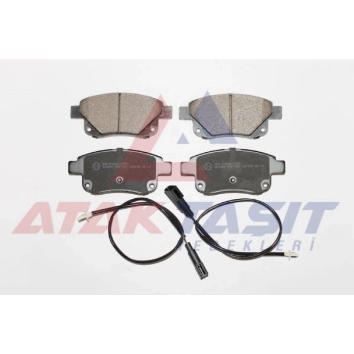 FREN BALATA ARKA FISLI FORD TRANSIT (V347) 2.2 TDCI - 2.4 TDCI - 3.2 TDCI 2006-2014 / TRANSIT (V348) 2.2 TDCI 2006-2014