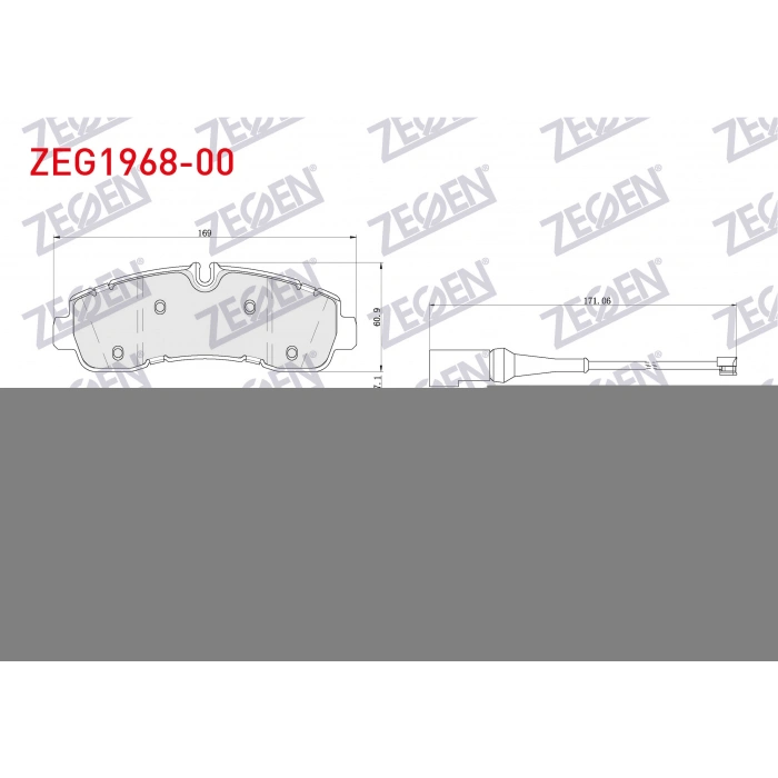 FREN BALATA ARKA FORD CUSTOM (V710) CIFT TEKER 2023-