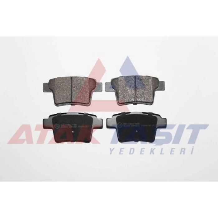 FREN BALATA ARKA FORD MONDEO III 2.0i 16v 2000-2007 / MONDEO III 2.2 TDCI 2000-2007 / MONDEO III 2.0 TDCI 2000-2007 / JAGUAR X-TYPE 2.0i 2001-2009 / X-TYPE 2.0 D 2006-2009 / X-TYPE 2.5i 2001-2009