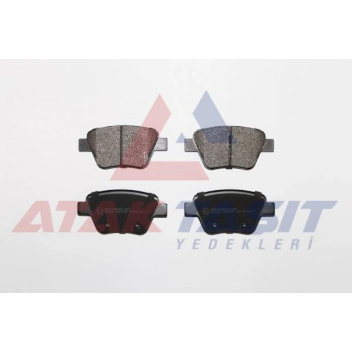 FREN BALATA ARKA GOLF VI 2.0 TSI 2008-2013/ GOLF VI 1.6 TDI 2008-2013/ JETTA IV 1.4 TSI 2011-/ SCIROCCO 1.4 TSI 2008-/ AUDI A3 1.4 TFSI 2003-2012/SEAT LEON 1.4 TSI 2012-/SKODA SUPERB 2.0 TDI 2010-2015