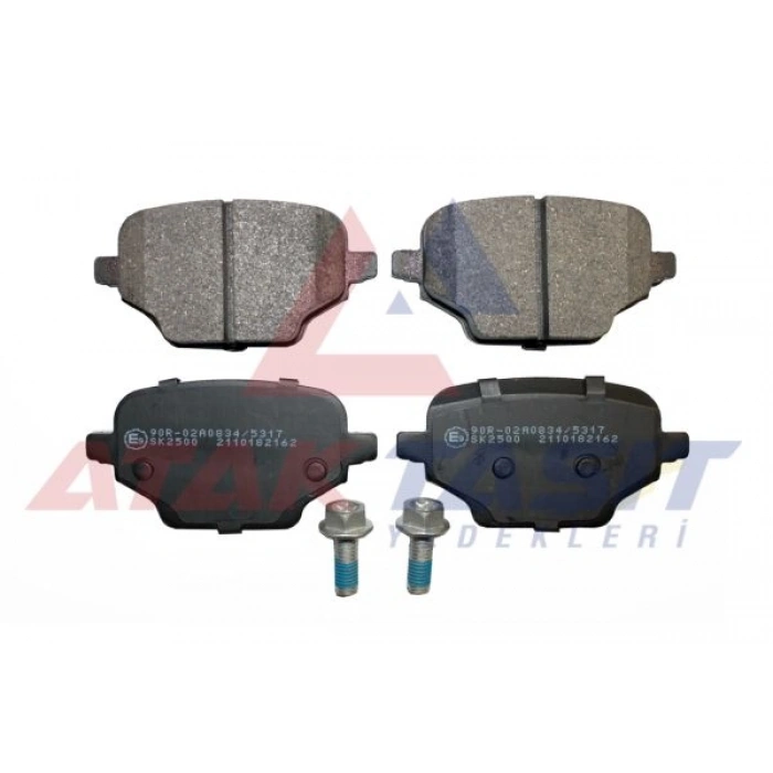 FREN BALATA ARKA PEUGEOT RIFTER 2018- / PARTNER 2018- / TOYOTA PROACE CITY 2019- / OPEL COMBO 2018- / CITROEN BERLINGO 2018- / FIAT DOBLO 2022-