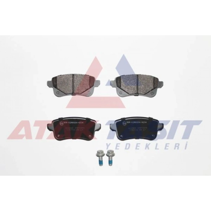 FREN BALATA ARKA RENAULT MEGANE IV SEDAN (LV--) (ELEKTRONIK EL FRENI OLAN ARACLAR ICIN) 1.5 DCI 2016- / NISSAN JUKE (F16) 2019-