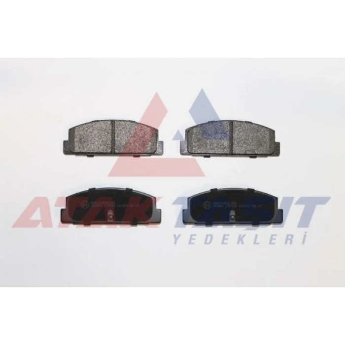 FREN BALATA ARKA TEL DELIKLI MAZDA 323 VI (BJ) 1.4i 16v 1998-2004/ 1.5i 16v 1998-2004/ 1.6i 1998-2004/ 2.0i 1998-2004/ MAZDA 6 (GG,GY) 2.0i 2002-2007/ MAZDA 6 (GH) 2.0i MRZ 2007-2012