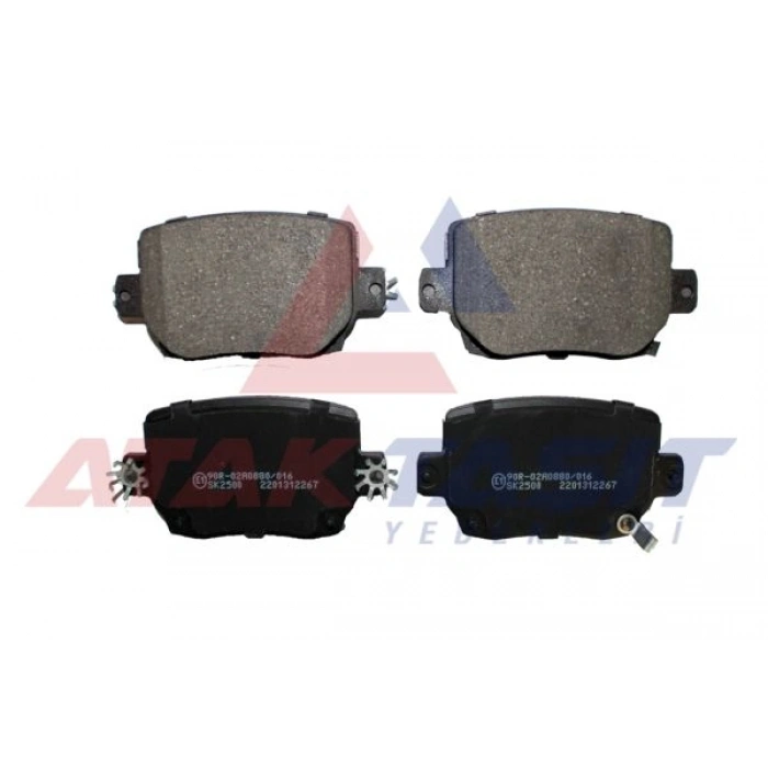 FREN BALATA ARKA TESLA MODEL 3 AWD 2018-/ MODEL Y SPOR PAKET 4X4 2019-