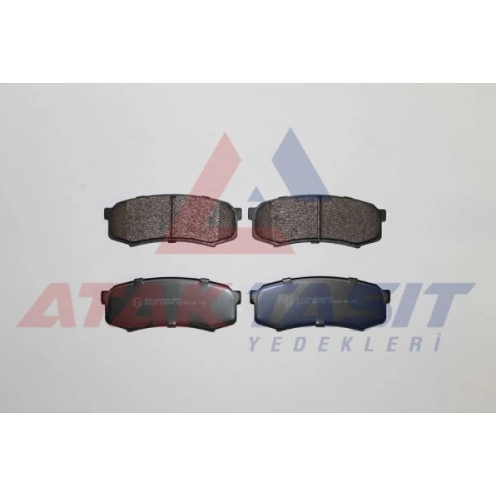FREN BALATA ARKA TOYOTA LAND CRUISER 90 (_J9_) 3.0 D 1996-2002/ 3.0 D-4D 1996-2002 / 3.0 TD 1996-2002 / MITSUBISHI PAJERO IV (V8W,V9W) 3.2 TD 2007-/ 3.2 DI-D 2007- / 3.8 V6 2007-