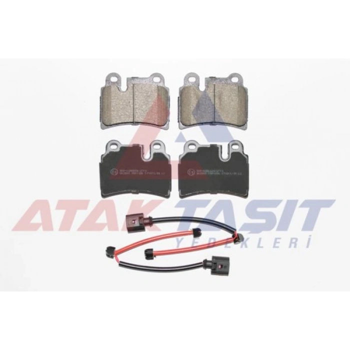 FREN BALATA ARKA VOLKSWAGEN TOUAREG (7LA,7L6,7L7) 3.0 V6 TDI 2002-2010 / TOUAREG 3.2i V6 2002-2010 / TOUAREG 5.0 V10 TDI 2002-2010