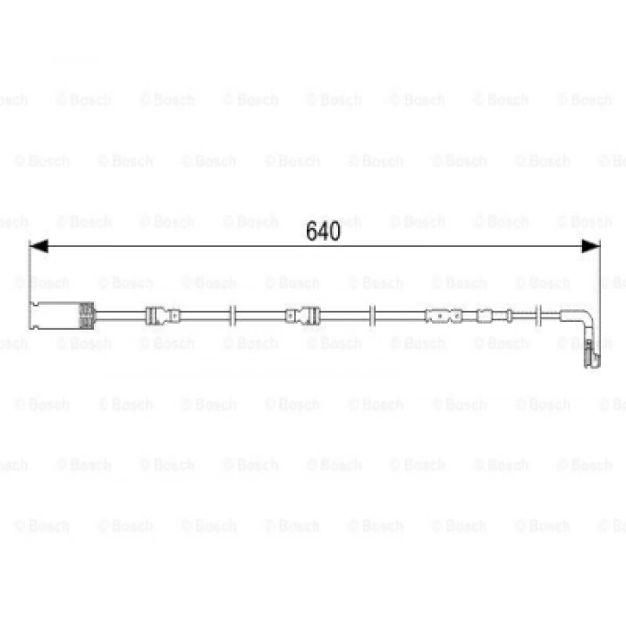 FREN BALATA FİŞİÖN BMW 1 E81 E87 04 BMW 3 E90 E91 E92 E93 05 650mm