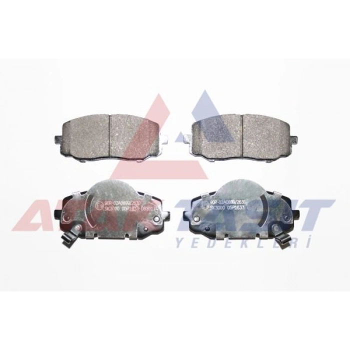 FREN BALATA IKAZLI ON HYUNDAI I20 (PB,PBT) 1.2 D-CVVT 2008-2015 / I20 (PB,PBT) 1.4 CRDI 2008-2015 / I20 (PB,PBT) 1.4 CVVT 2008-2015