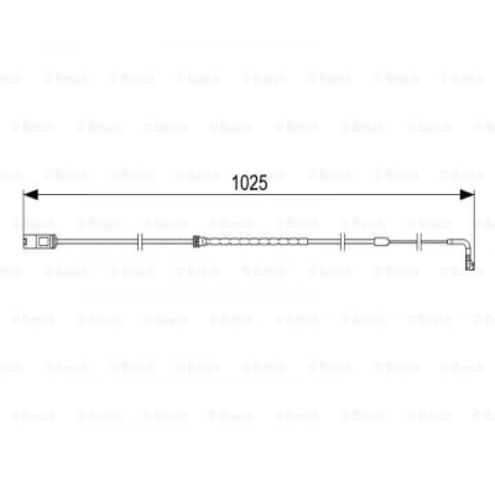 FREN BALATA KABLOSU ARKA 06 X5 (E70) X6 (E71-E72)