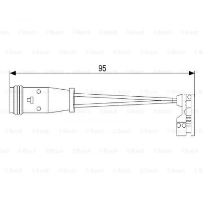 FREN BALATA KABLOSU ON 04-10 E-SERI (W211)