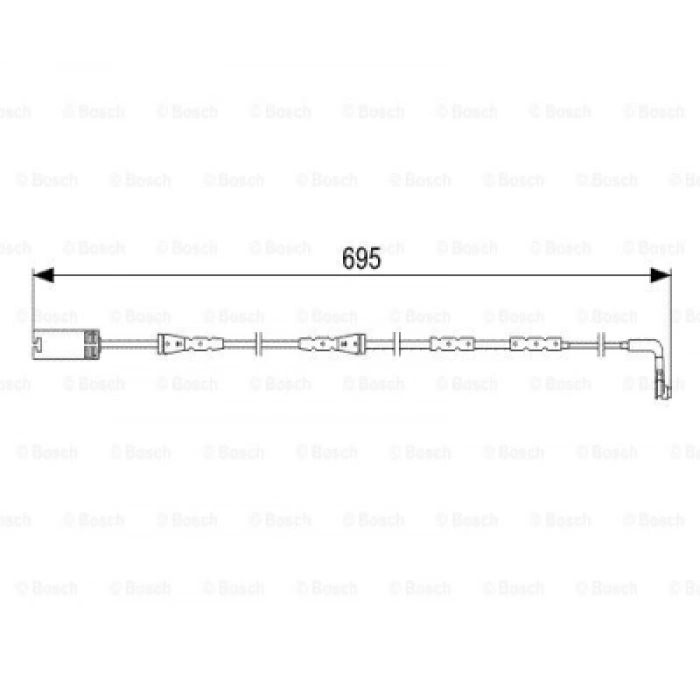 FREN BALATA KABLOSU ON 05 1.S-E81-E87-F20-3S-E90-E91-E92-E93