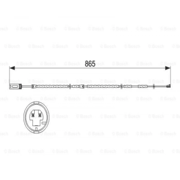 FREN BALATA KABLOSU ON 09 3-SERI (E90-E91) X1 (E84)