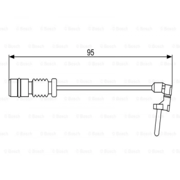 FREN BALATA KABLOSU ON 98 A-SERI (W168) C-SERI (W202) E-SERI (W124-W210)