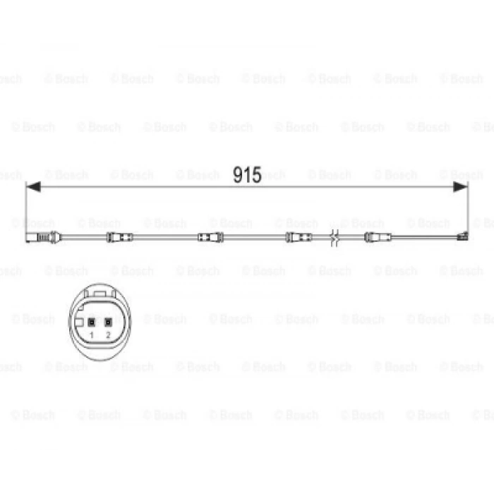 FREN BALATA KABLOSUARKA BMW 3 E36 98 5 SERİSİ F10 10