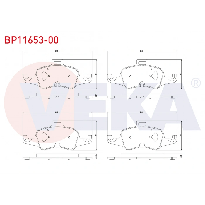 FREN BALATA ON AUDI TT (FV3) 2.0 TFSI 2013-