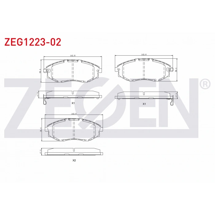 FREN BALATA ON CHEVROLET EPICA (V250) 2.0 D 2007-2011
