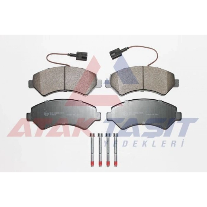 FREN BALATA ON CIFT FISLI FIAT DUCATO III 2006- / PEUGEOT BOXER III 2006-/ CITROEN JUMPER III 2006-/ KARSAN JEST 2012- / DUCATO 2024-