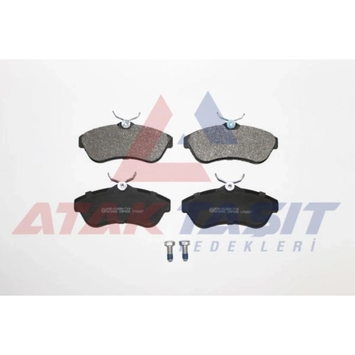 FREN BALATA ON CITROEN C3 (FC) 1.6 HDI 2002-2009 / C3 (FC) 1.6 90 HP 2002-2009 / C2 (JM) 1.6 2003-2009