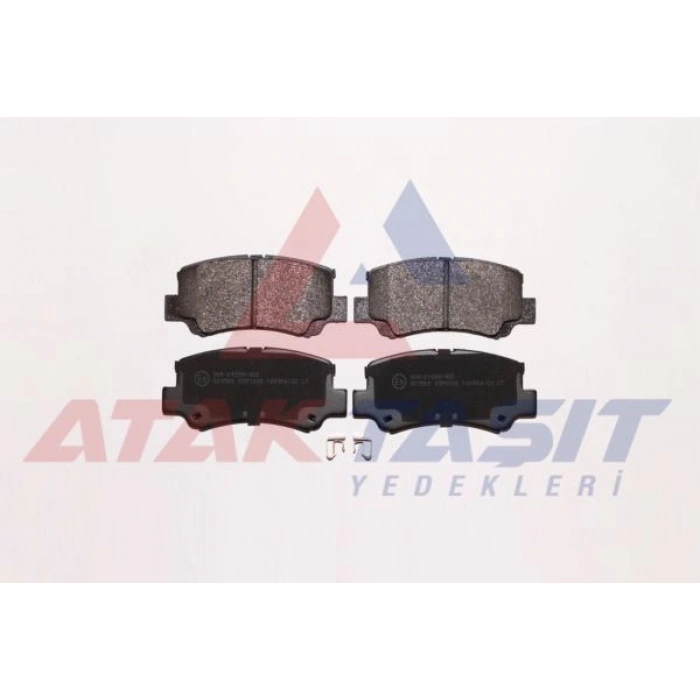 FREN BALATA ON DFM PANELVAN 1.1 2009- / SUZUKI WAGON R (EM) 1.0i 16v 1998-2000 / SUZUKI WAGON R (EM) 1.2i 16v 1998-2000