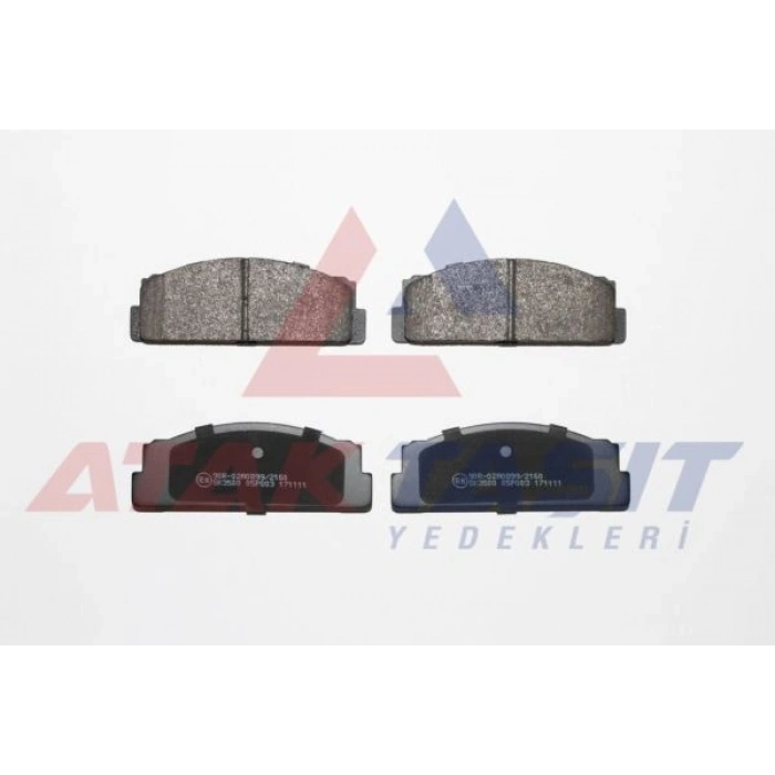 FREN BALATA ON FIAT DOGAN 1.6 1993-2002 / FIAT 131 1.3 1979-1993 / SAHIN 1.6 1993-2002 / KARTAL 1.6 1993-2002