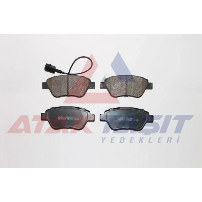 FREN BALATA ON CIFT FISLI FIAT LINEA 1.4 2010-/LINEA 1.6 MJT 2010-/PUNTO EVO 1.3 MJT 2009-2012/ALFA ROMEO MITO 1.6 JTD 2008-/MITO 1.4 T 2008-/CITROEN NEMO 1.3 HDI 2007-/BIPPER 1.3 HDI 2008-