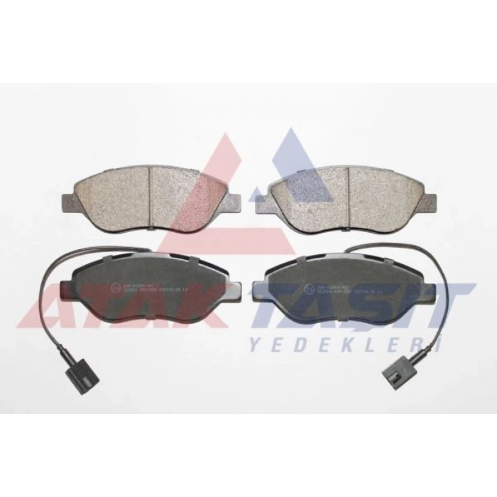 FREN BALATA ON FISLI FIAT STILO (192) 1.4 16v 2001-2010 / MITO (955) 1.4 T 2008- / MITO (955) 1.3 JTD 2008- / MITO (955) 1.6 JTD 2008-