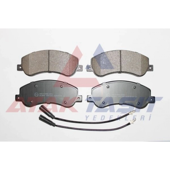 FREN BALATA ON FISLI FORD TRANSIT (V347) 2.4 TDCI - 3.2 TDCI (ARKADAN ITISLI) 2006-2014 / TRANSIT (V348) 2.2 TDCI - 3.2 TDCI 2006-2014 / VW AMAROK 2.0 TDI - 2.0 BITDI - 2.0 TSI 2010-