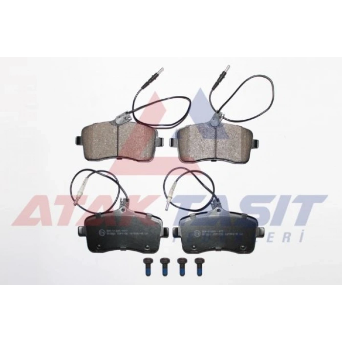 FREN BALATA ON FISLI PEUGEOT 407 (6D) 1.6 HDI 110 HP 2004-2011 / PEUGEOT 407 (6D) 1.8i 110 HP 2004-2011