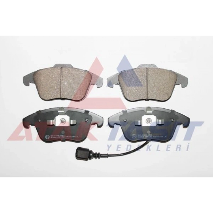 FREN BALATA ON FISLI VOLKSWAGEN TIGUAN (5N_) 1.4 TSI 2007-2016 / TIGUAN (5N_) 2.0 TDI 2007-2016/ TIGUAN (5N_) 2.0 FSI 2007-2016/ AUDI Q3 (8U) 2.0 TDI 2011-/ Q3 (8U) 1.4 TFSI 2011-