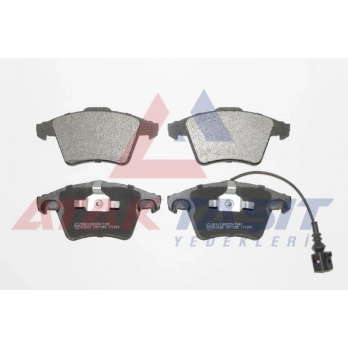 FREN BALATA ON FISLI VOLKSWAGEN TRANSPORTER V 1.9 TDI 2003-2011 / TRANSPORTER V 2.5 TDI 2003-2011 / TRANSPORTER VI 2.0 TDI 2009- / TRANSPORTER VI 2.0 TDI BITDI 2009-