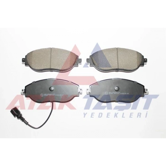 FREN BALATA ON FISLI VW PASSAT (3C5) 1.4 TSI 2008-2012/ 1.6 TDI 2008-2012/ 2.0 TDI 2008-2012/ GOLF VII (5G1) 2.0 TSI 2012-/ PASSAT (3G2) 2.0 TDI 2014-/ SEAT LEON 2.0 TFSI 2012-/ AUDI A3 2.0 TFSI 2012-