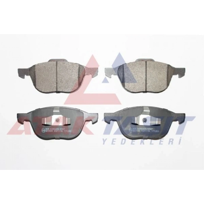 FREN BALATA ON FORD FOCUS II 1.6i 2004-2011/ FOCUS II 1.6 TDCI 2004-2011/ C-MAX I 1.6 TDCI 2007-2011/ FOCUS III 1.6 TDCI 2011-2015/ KUGA I 1.6 2008-2013/ MAZDA 3 1.4i 2003-2009/ S40 II 1.6i 2004-2012