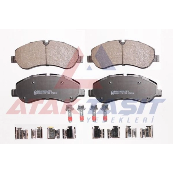 FREN BALATA ON FORD TRANSIT CUSTOM (V362) 2.2 TDCI 2012-/ TRANSIT (V363) 2.2 TDCI 2014-