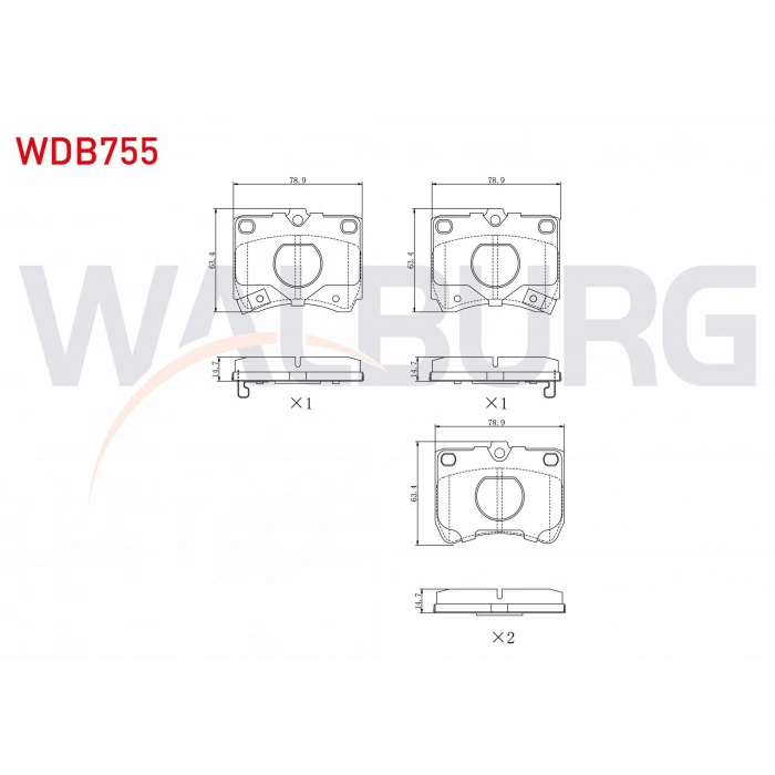 FREN BALATA ON IKAZLI FORD FIESTA III 1.3 1989-1995