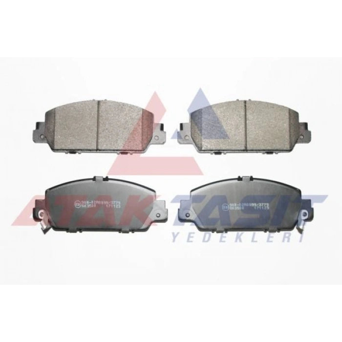 FREN BALATA ON IKAZLI HONDA HR-V (RU) 1.5 I-VTEC - 1.6 I-DTEC 2016-