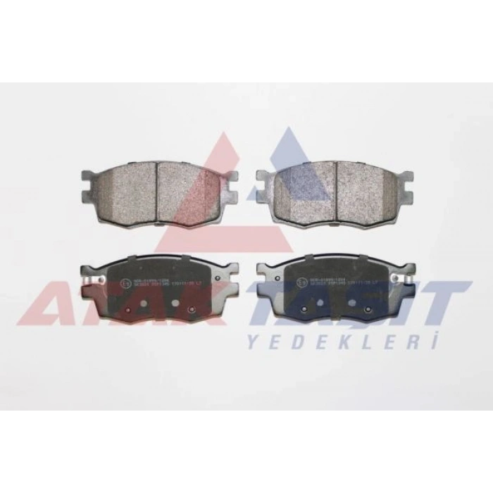 FREN BALATA ON IKAZLI HYUNDAI ACCENT ERA 1.5 CRDI 2006-2012 / ACCENT ERA 1.4i 16v 2006-2012 / ACCENT ERA 1.6 CVVT 2006-2012/ I20 (PB, PBT) 1.4 CRDI 2008-2015/ KIA RIO II 1.5 CRDI 2006-2011