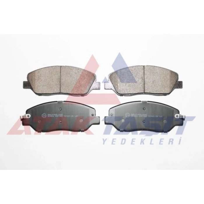 FREN BALATA ON IKAZLI SANTA FE 2.2 CRDI 2006-2012/ SANTA FE 2.7i V6 2006-2012/ KIA SORENTO II 2.2 CRDI 2009-2015/ SORENTO II 2.0 CRDI 2009-2015/ KORANDO 2.0 e-XDI 2010- / ACTYON II 2.0 XDI 2011-