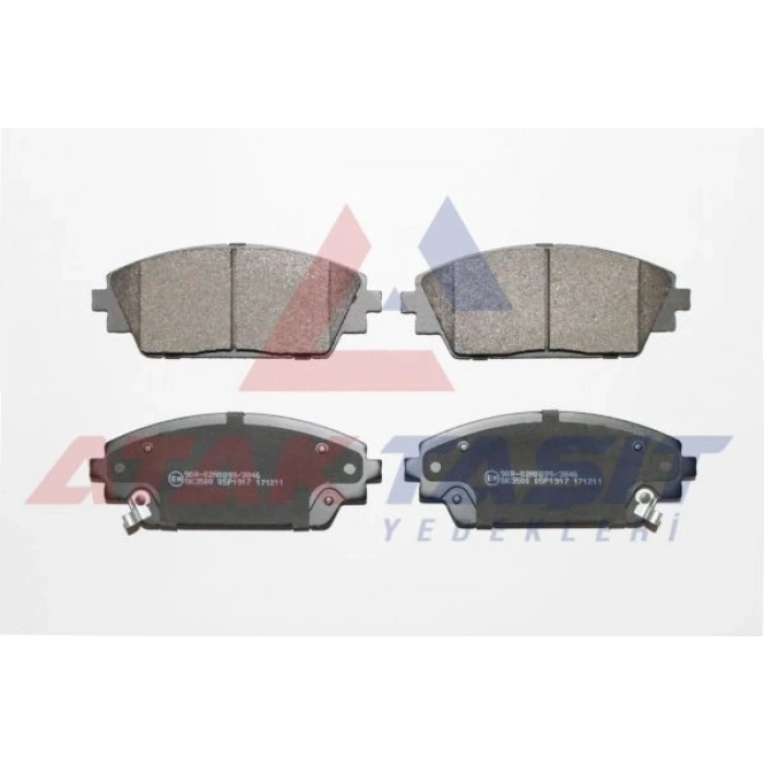 FREN BALATA ON IKAZLI MAZDA 3 (BM) SKYACTIVE G100 - G120 - G165 - D150 2013-