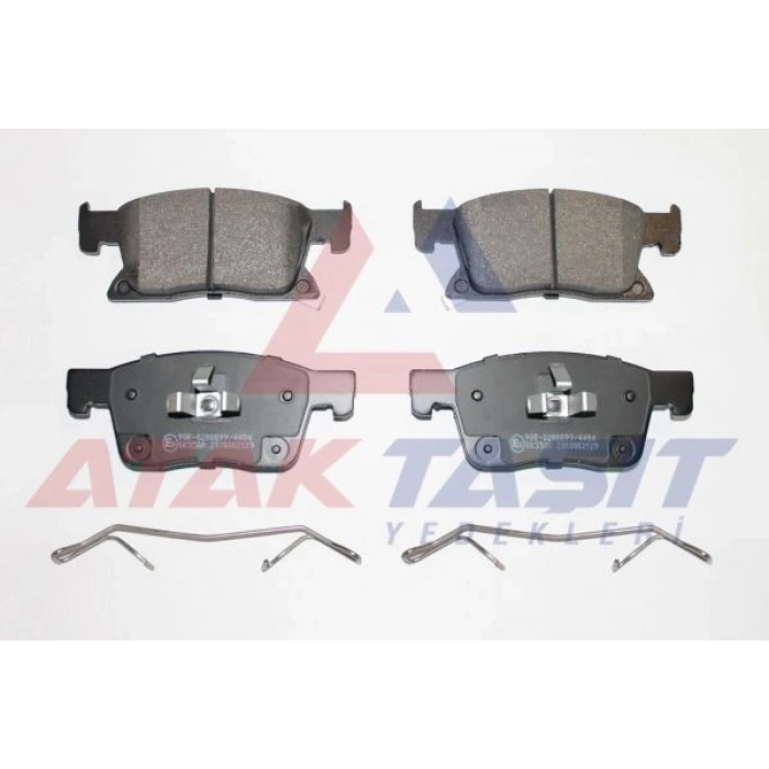 FREN BALATA ON IKAZLI OPEL ASTRA K 1.6 CDTI 16 JANT 2015- / ASTRA K 1.4i TURBO 16 JANT 2015- / ASTRA K 1.0i TURBO 16 JANT 2015-