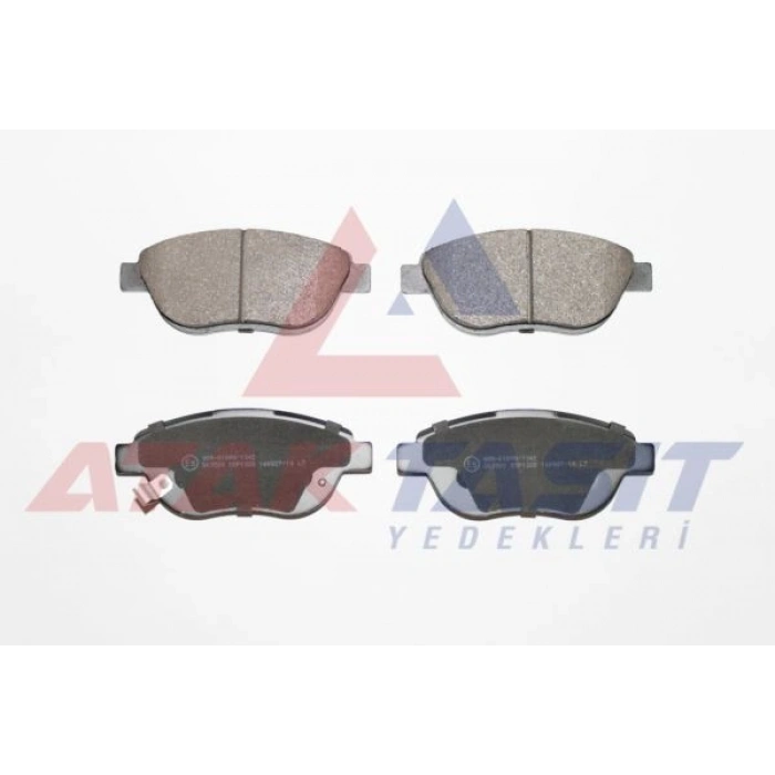 FREN BALATA ON IKAZLI OPEL CORSA D 1.3 CDTI 90 HP 2006-2014 / CORSA D 1.4 90 HP 2006-2014 / FIAT 500L 1.3 MJT 2012-/ 500L 1.4 2012-/ GEELY EMGRAND EC7 1.5 2010-2014