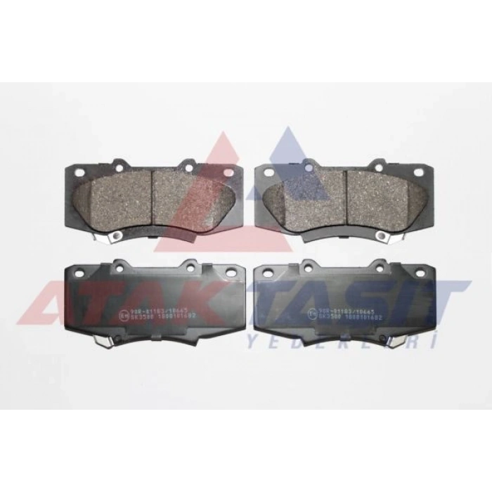 FREN BALATA ON IKAZLI TOYOTA HI-LUX PICK UP (TGN1_, GGN2_, GGN1_, KUN2_, KUN1_) 2.5 D-4D 2005-2011