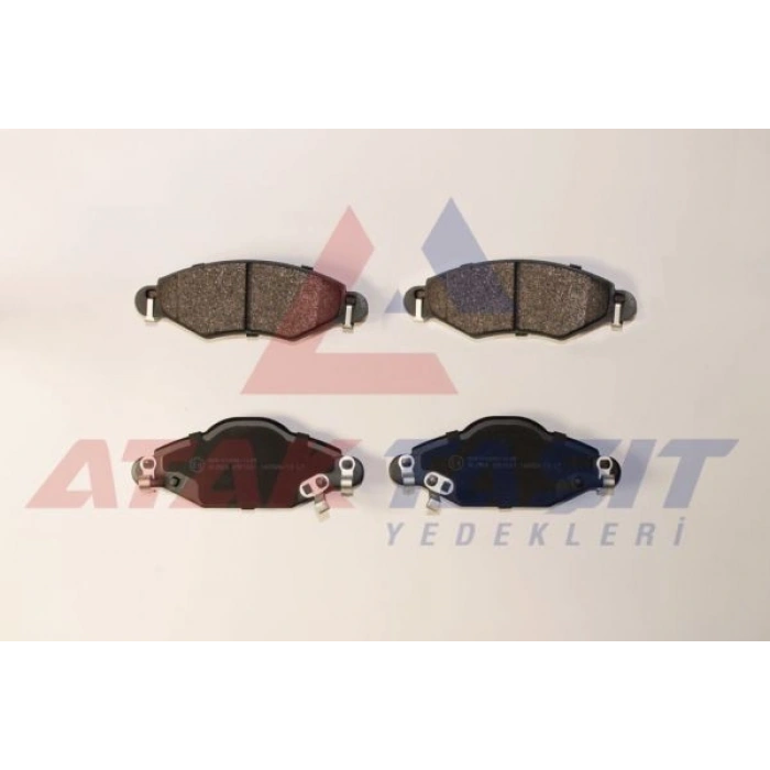 FREN BALATA ON IKAZLI TOYOTA YARIS 1.5 VVT-I 1999-2005/ YARIS 1.4 D-4D 1999-2005/YARIS VERSO 1.3 VVT-I 1999-2005/YARIS VERSO 1.4 D-4D 1999-2005/YARIS VERSO 1.5 VVT-I 1999-2005